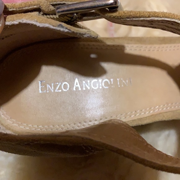 Free with purchase!!! Enzo Angiolini suede wedge fringe shoes - Picture 7 of 11